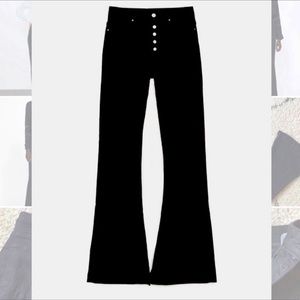 Zara black Flare jeans